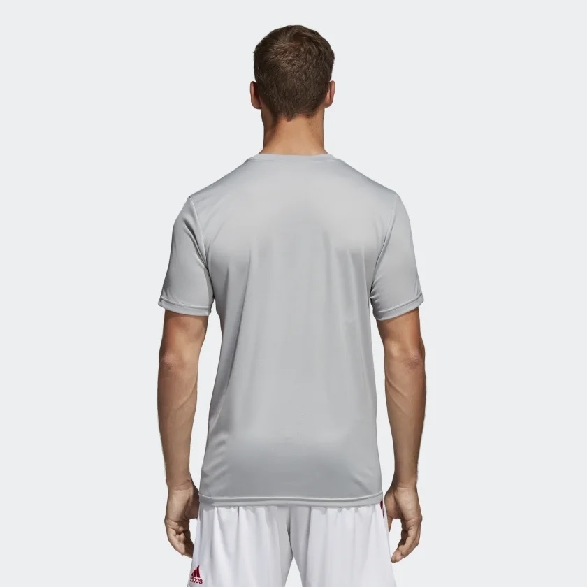 Camisa Adidas Treino Core 18 Cinza CV3462