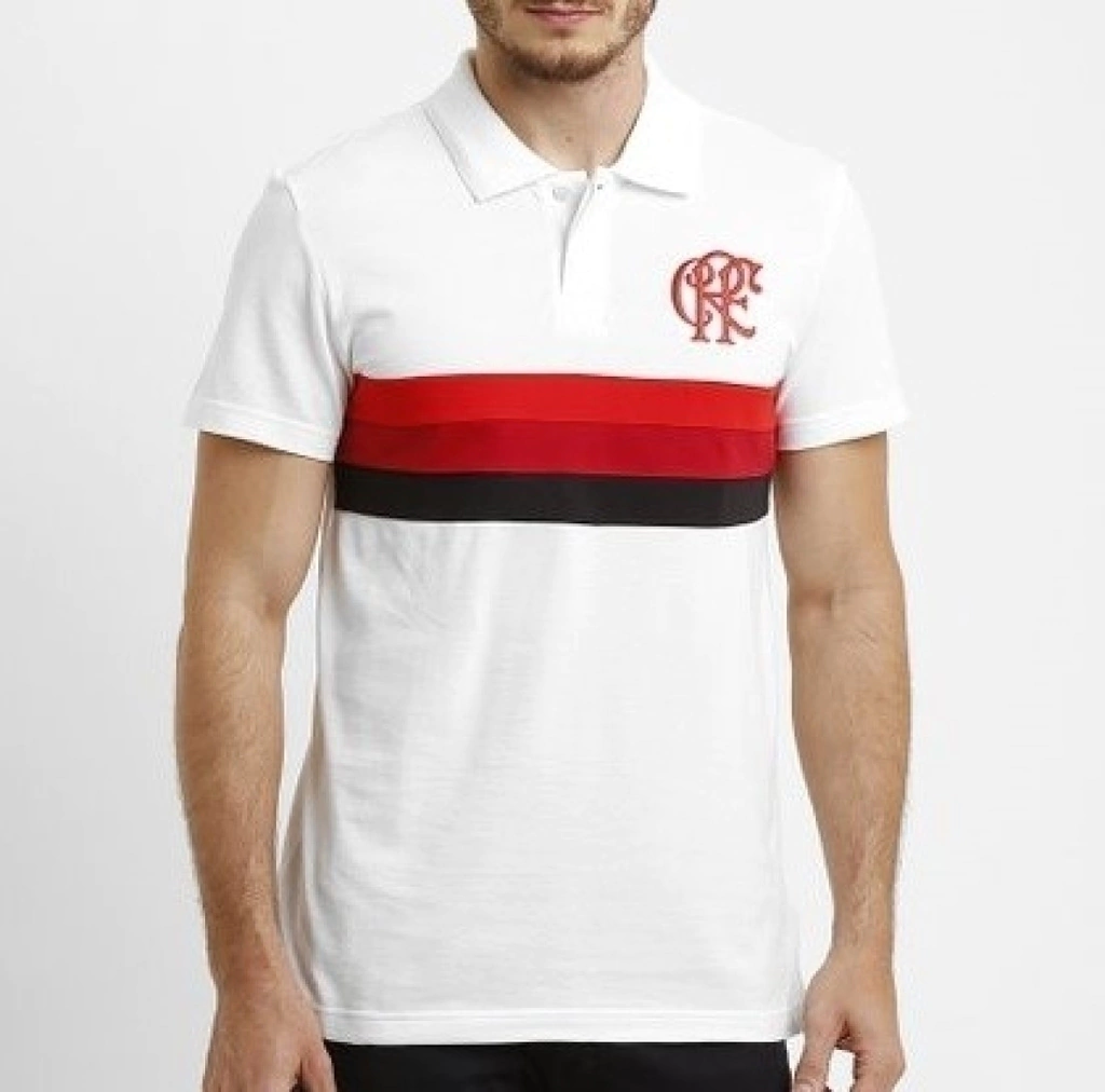 Camisa Polo Flamengo Adidas Branca AB1581