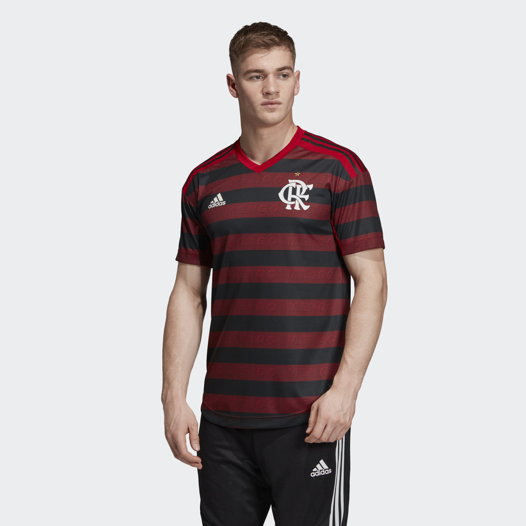Camisa CR Flamengo Authentic I 2019 - Vermelho Adidas DW3923
