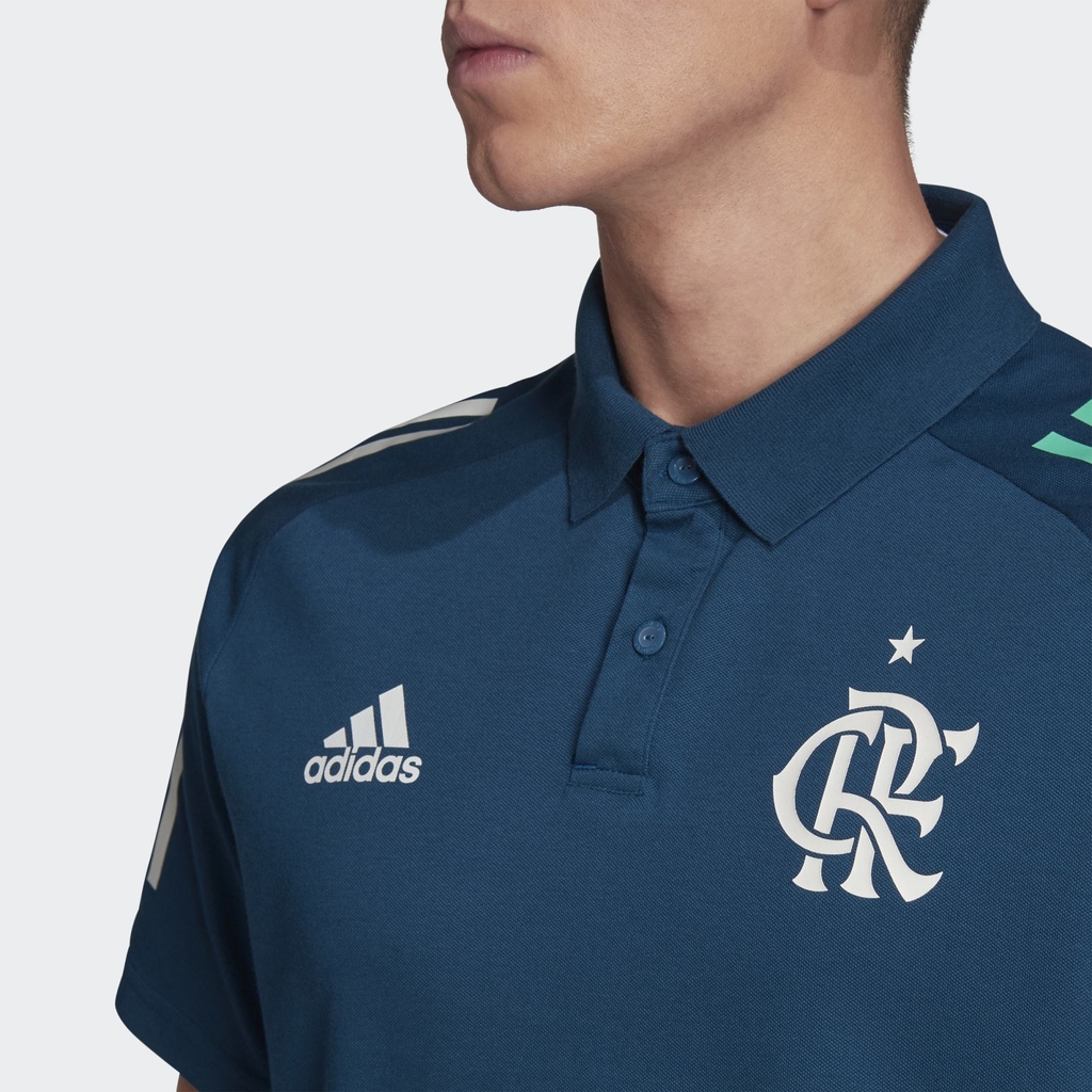 camisa do flamengo azul adidas