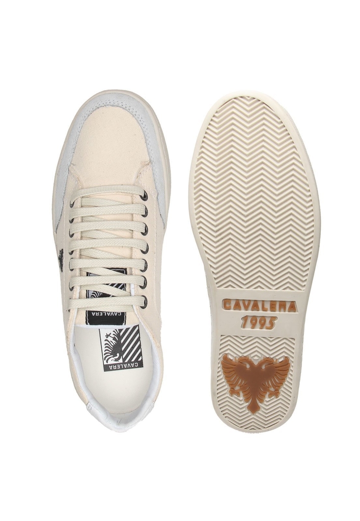Sapatênis Cavalera Monograma Bege 59.09.0046
