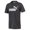 Camiseta Puma Ess+ Heather Masculina - Preto 852419-01