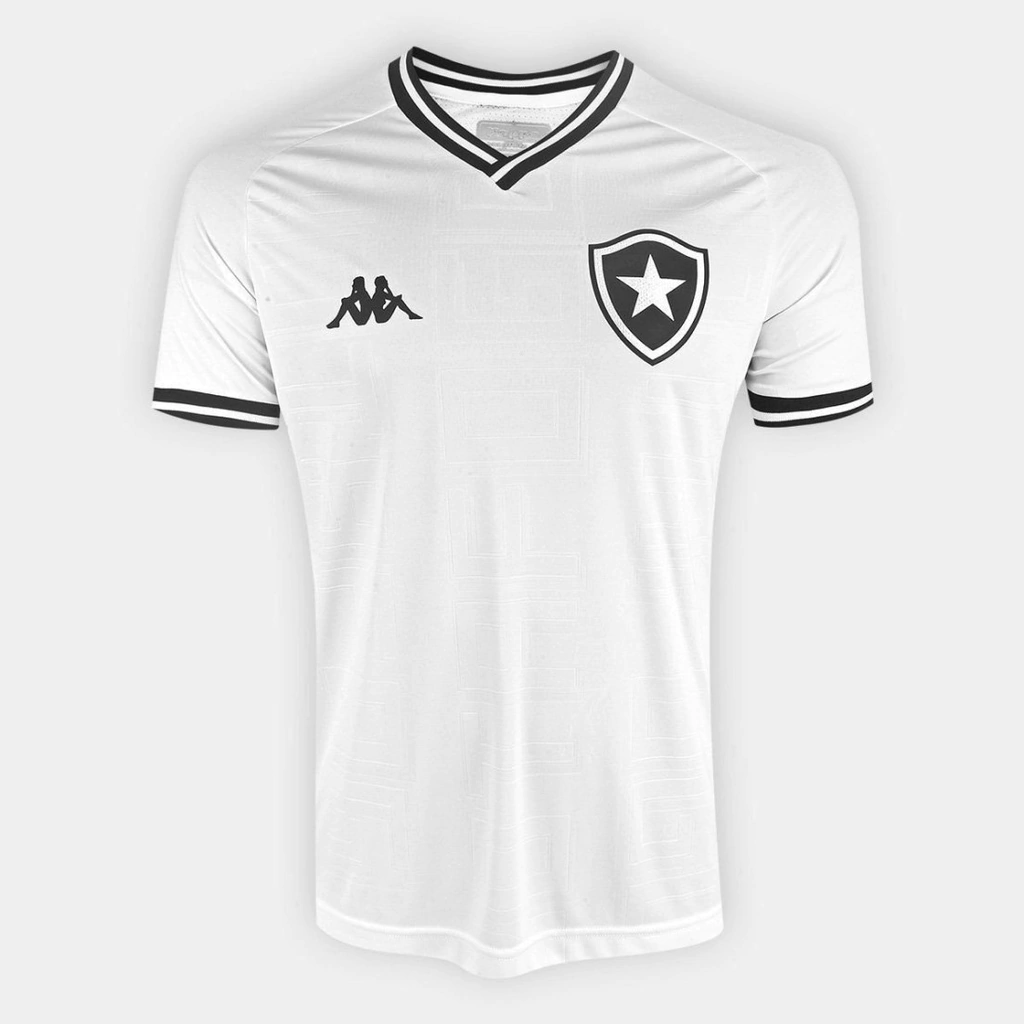 Camisa Botafogo III 19/20 s/nº Torcedor Kappa - Branco EKBO21182
