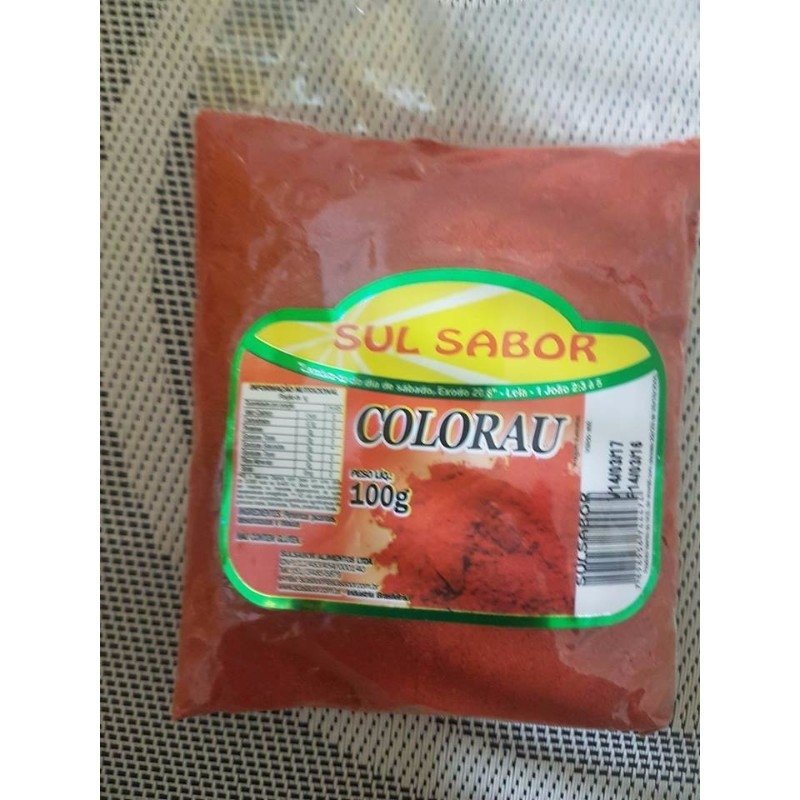 Colorau Sul Sabor 100g Comprar Em Emporio 26 Colorau Sul Sabor 100g Comprar Em Emporio 26