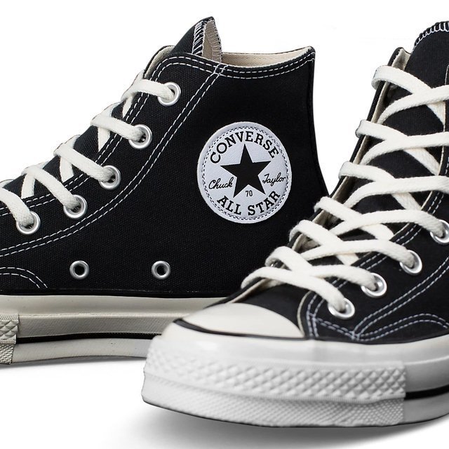 Tênis Converse Chuck 70 Hi Preto Branco CT09550004