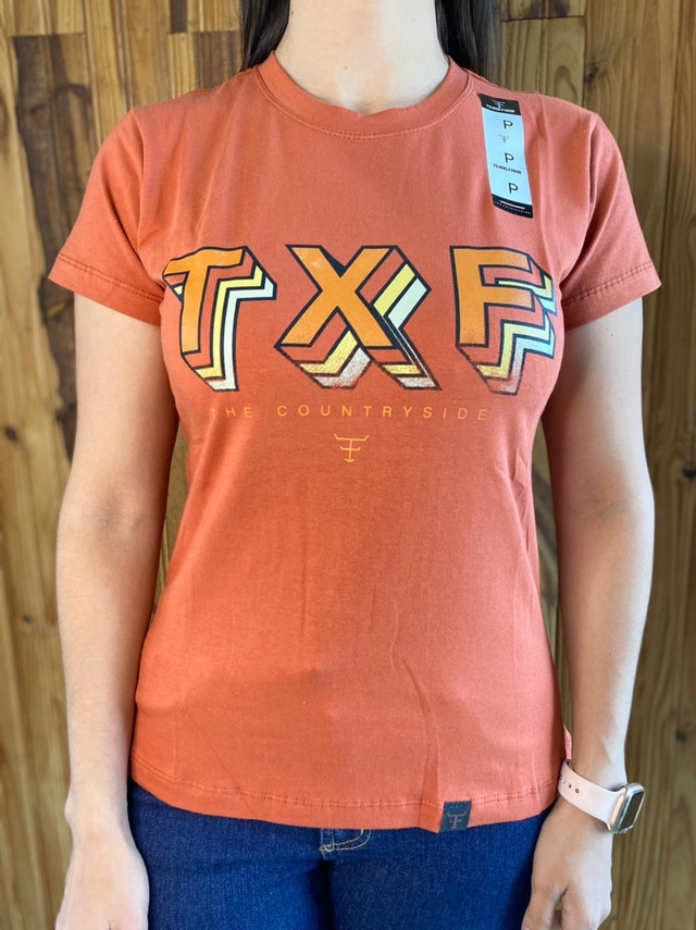 Tshirt Feminina Texas Farm