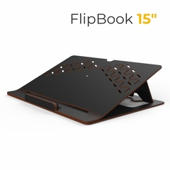 FlipBook 15" - Soporte Notebook Diseño Portátil y Plegable
