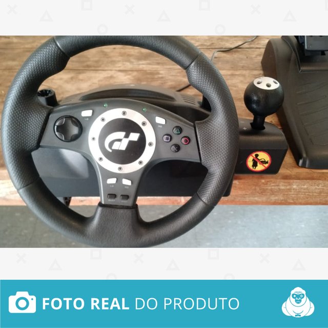 Volante Logitech Driving Force GT- PC-Playstation em segunda mão durante 95  EUR em Ontinyent na WALLAPOP