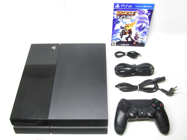 Playstation 4 Ps4 Fat 1 Controle Original + Jogo Grátis - Escorrega o Preço
