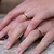 Set alianzas de casamiento - plata 925 y madera de zebrano - 5mm - comprar online