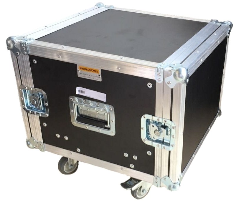Case rack 4 fechos e 2 alças com rodas- configure suas medidas