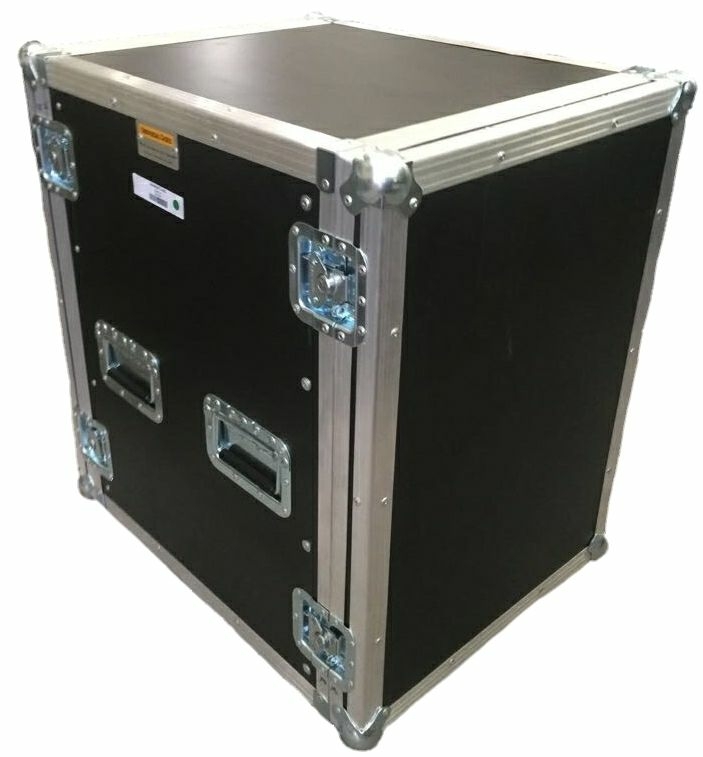 Road Case Rack 15u com rodas Frete incluso