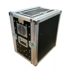 Rack Para Xr18 + 3u + Roteador + 2 Bases + Gaveta Com Rodas MLZ