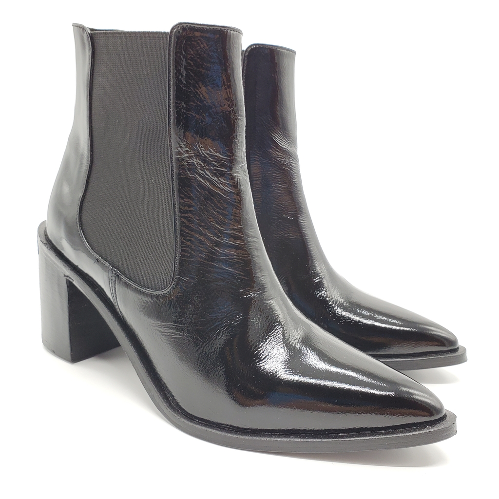 Botas París charol negro - Estocolmo and Co.