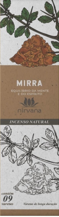 Incenso Natural Nirvana Mirra - comprar online