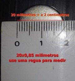 Cerâmica Piezoelétrica 20mm Soniclear -sem Cabo 10 Unidades - comprar online
