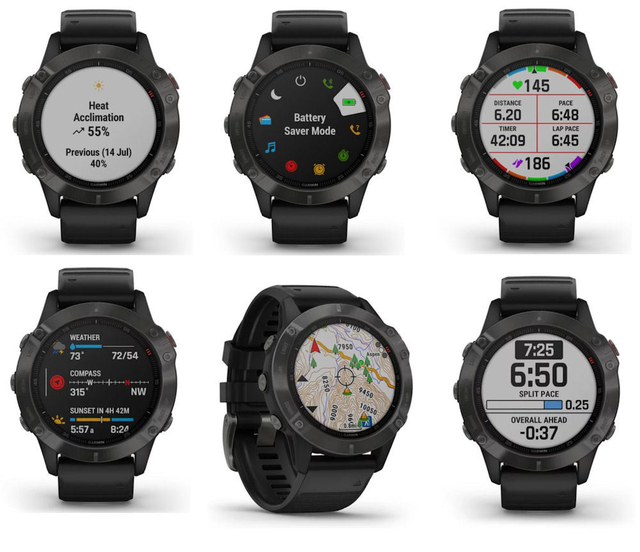 Reloj Garmin Fenix 6 Sapphire Multi Deporte 010-02158-25