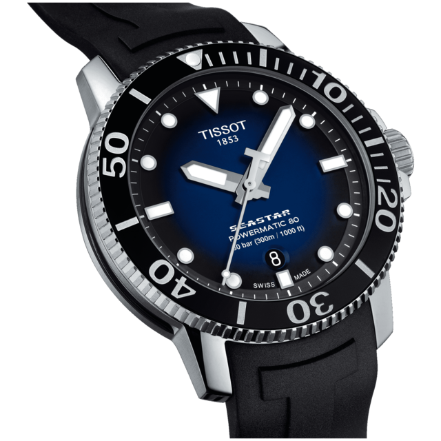 Tissot Seastar 1000 Powermatic 80 T1204071704100 | T120.407.17.041.00