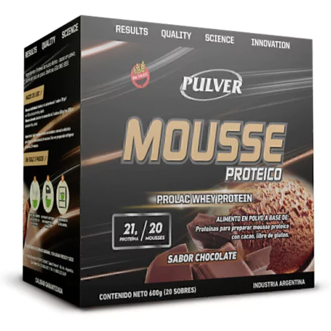 Pulver Mousse Proteico 20 sobres