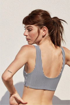 Top Venus Blue Print - comprar online
