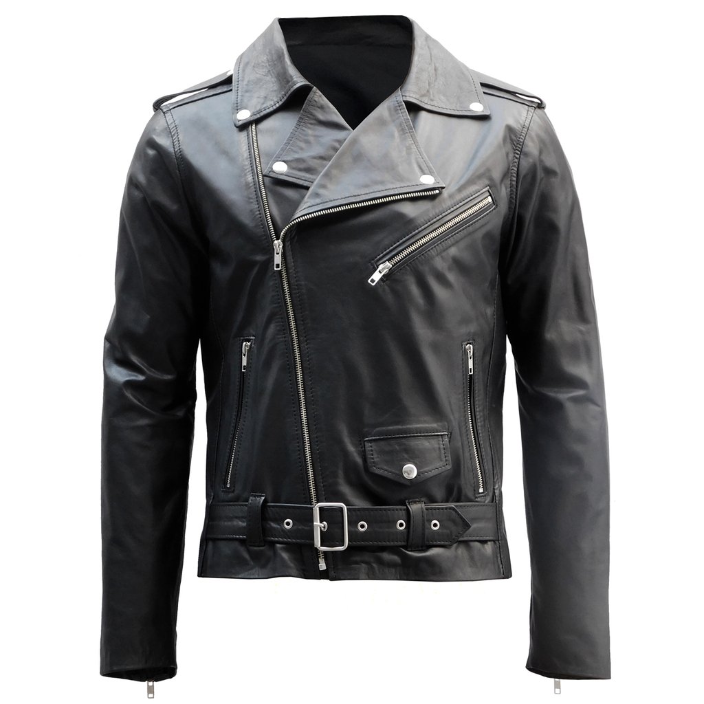 Campera cuero para hombre Moto Racer Original