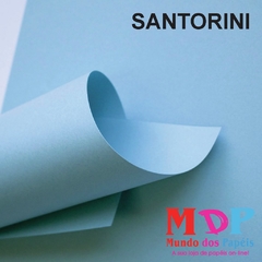 Papel Color Plus Santorini - Azul 180G A4 20 fls