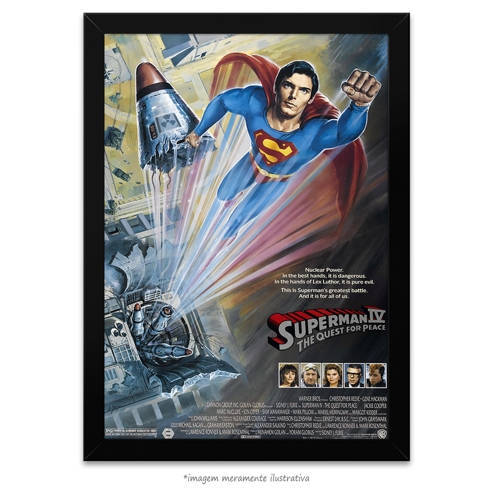 Poster Superman Iv Em Busca Da Paz No Queroposters Com