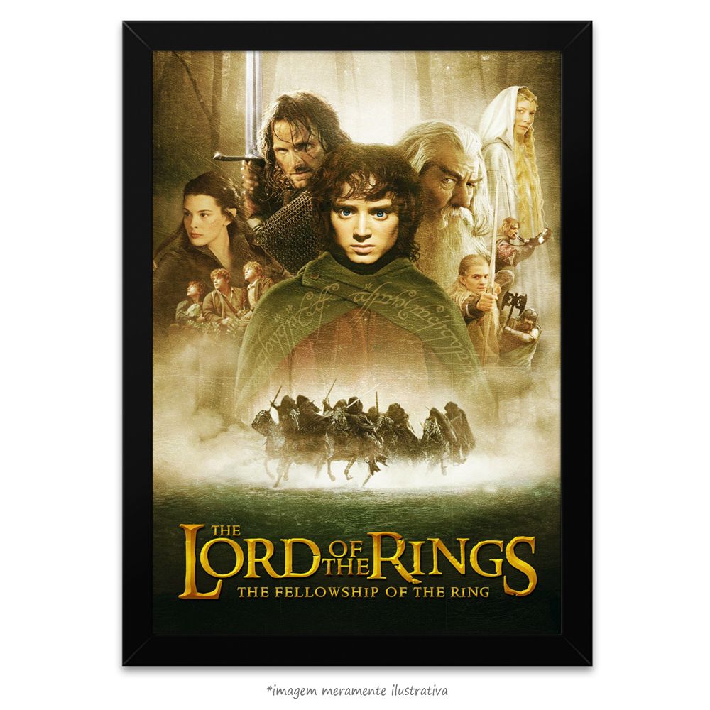 Poster O Senhor dos Anéis: A Sociedade do Anel