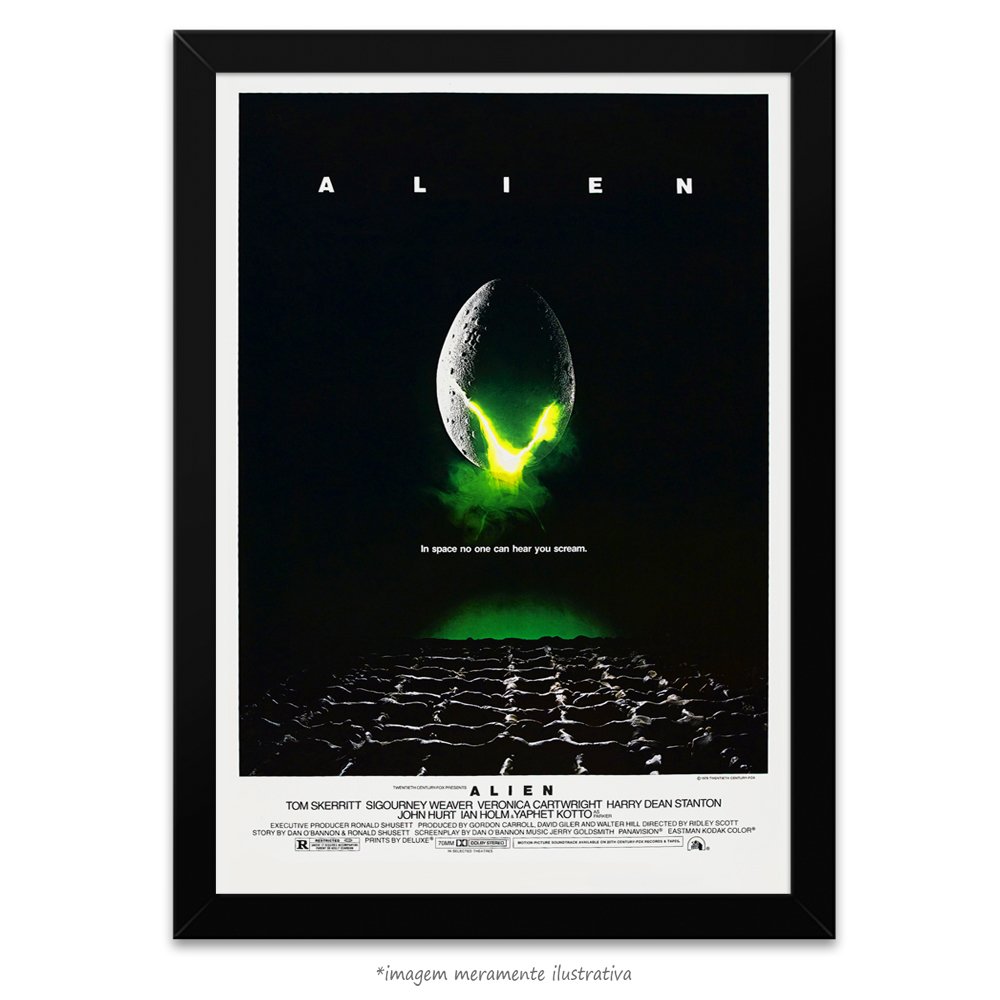 Poster Alien O Oitavo Passageiro No Queroposters Com