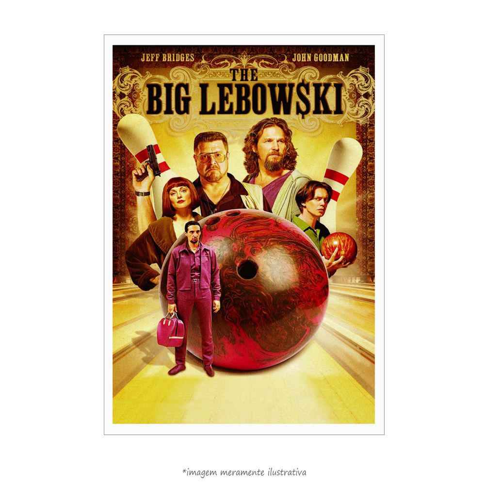 Poster O Grande Lebowski, no QueroPosters.com