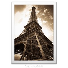 Poster Paris - Torre Eiffel - Sépia - comprar online