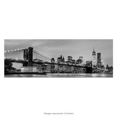 Poster Brooklyn Bridge - NYC - Preto e Branco