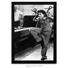 Poster Charlie Chaplin - Linha de Produção
