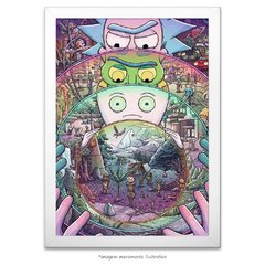 Poster Rick e Morty - comprar online