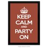 Poster Keep Calm And Party On
