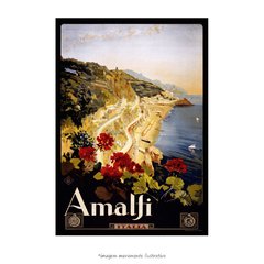 Poster Amalfi - QueroPosters.com