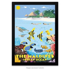 Poster Ilhas Maldivas