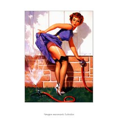 Poster Pin-up Girl: A Near Miss - QueroPosters.com