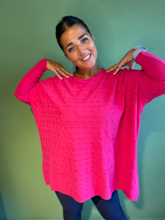 Maxi sweater Escocia
