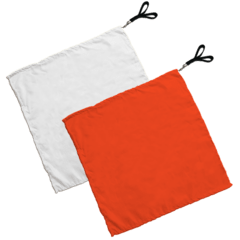 Swing Flag Infantil Branco e Laranja - Vendido por par - comprar online
