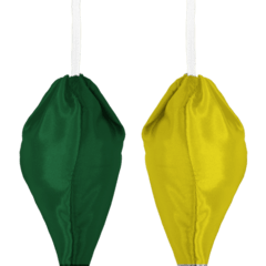 Swing Poi Verdo Escuro e Amarelo - Vendido por par - comprar online