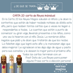 Imagen de Carta de Reyes Individual