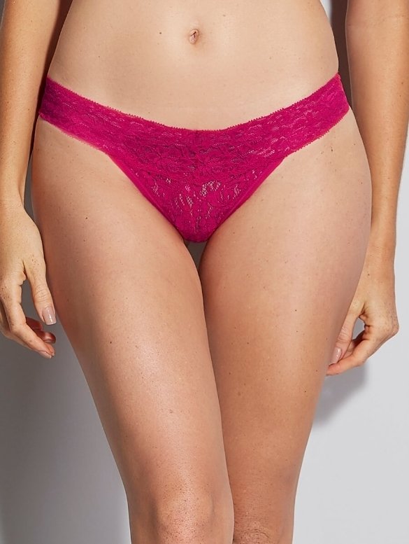 CALCINHA HOPE TANGA RENDA COLEÇÃO HAPPY REF.L34730