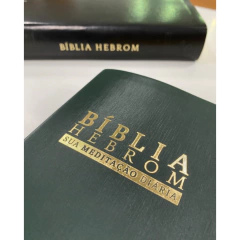 BÍBLIA HEBROM: Sua Meditação Diária NAA - Verde - comprar online