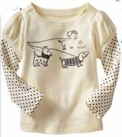 Remera Aplique Floreado - Comprar en Ventas por mayor