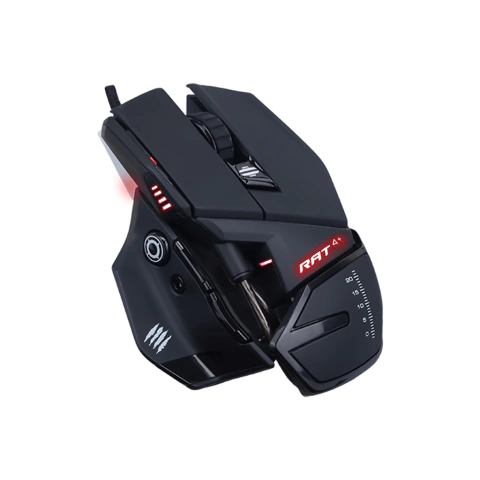 Mouse Gamer R.A.T. 4+ Negro MAD KATZ