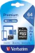 VERBATIM MICRO SD 64 GB