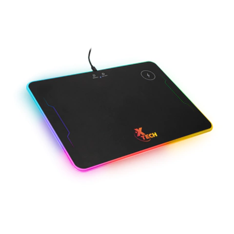 Pad Mouse Gamer Spectrum RGB XTECH con cargador inalámbrico