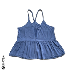 Blusa Ficus Azul - comprar online