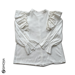 Camisa Carolina Blanco - GANGA en internet